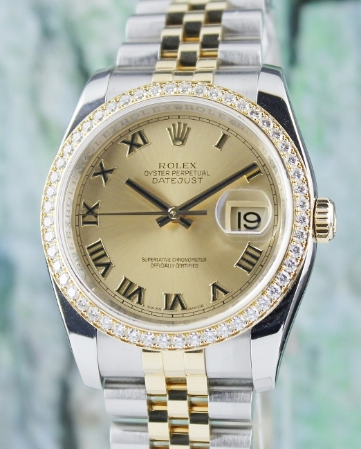 (image for) A ROLEX MEN SIZE 100% ORIGINAL OYSTER PERPETUAL DATEJUST - 116243